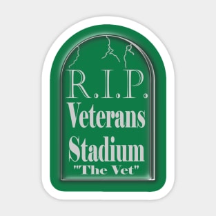 R.I.P. Veterans Stadium - Eagles Football Sticker